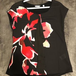 Formal Blouse w/ Ruffle Detail